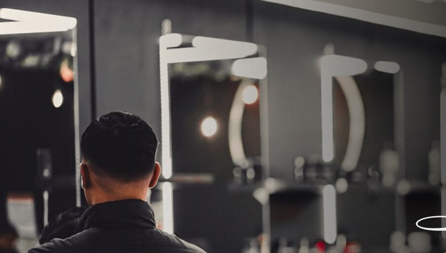 Modern salon interior at Prep Beauty Lounge in Paarl, Western Cape, ZA with elegant mirrors and ambient lighting.