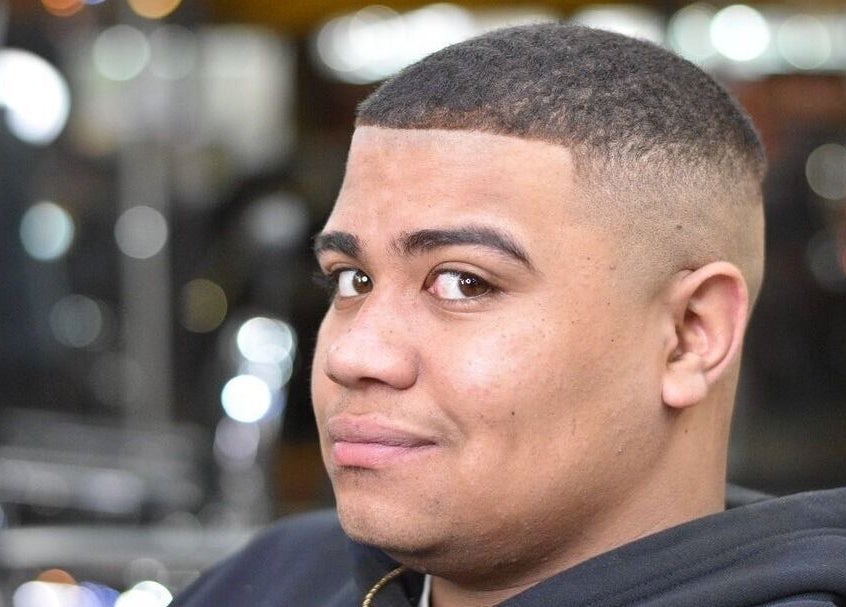 Fresh fade hairstyle at Young Habbitt Barbers - Werribee, Melbourne, Victoria, AU.