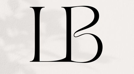 LB Aesthetics logo on a textured background, New York, New York, US.