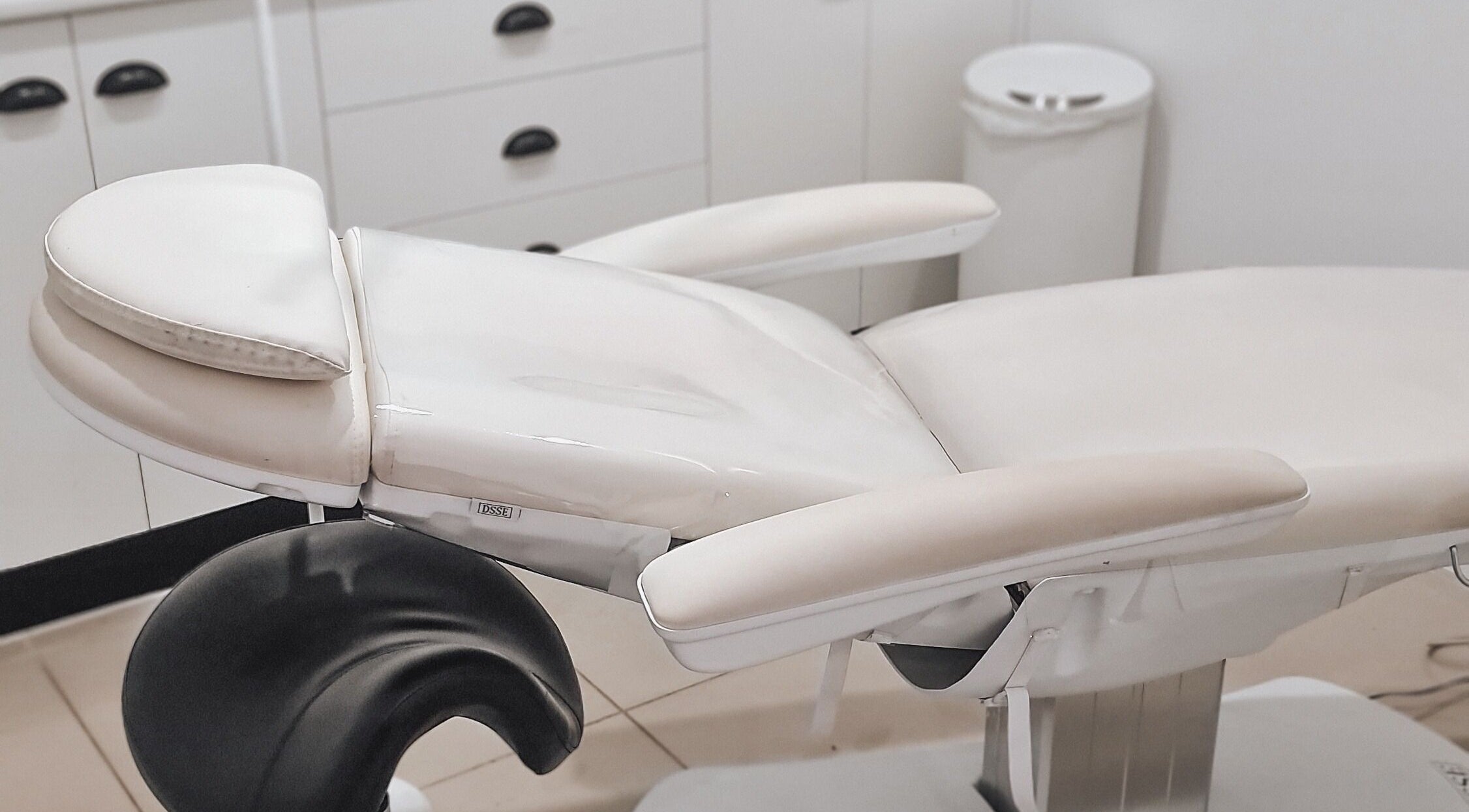 Luxurious treatment chair at Tomeeka Jay Beauty Collective, Buronga, New South Wales, AU.