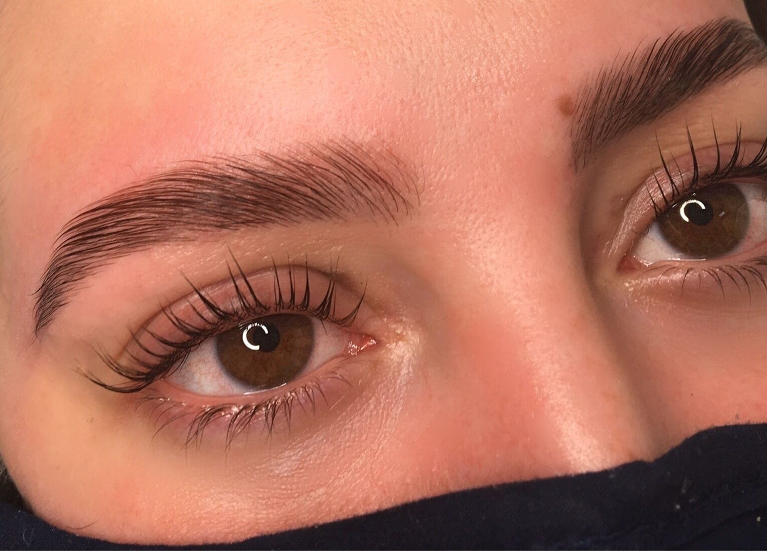 Expert brow and lash beauty at Emma Johnson Beauty, Bradnop, England, GB highlighting natural elegance.
