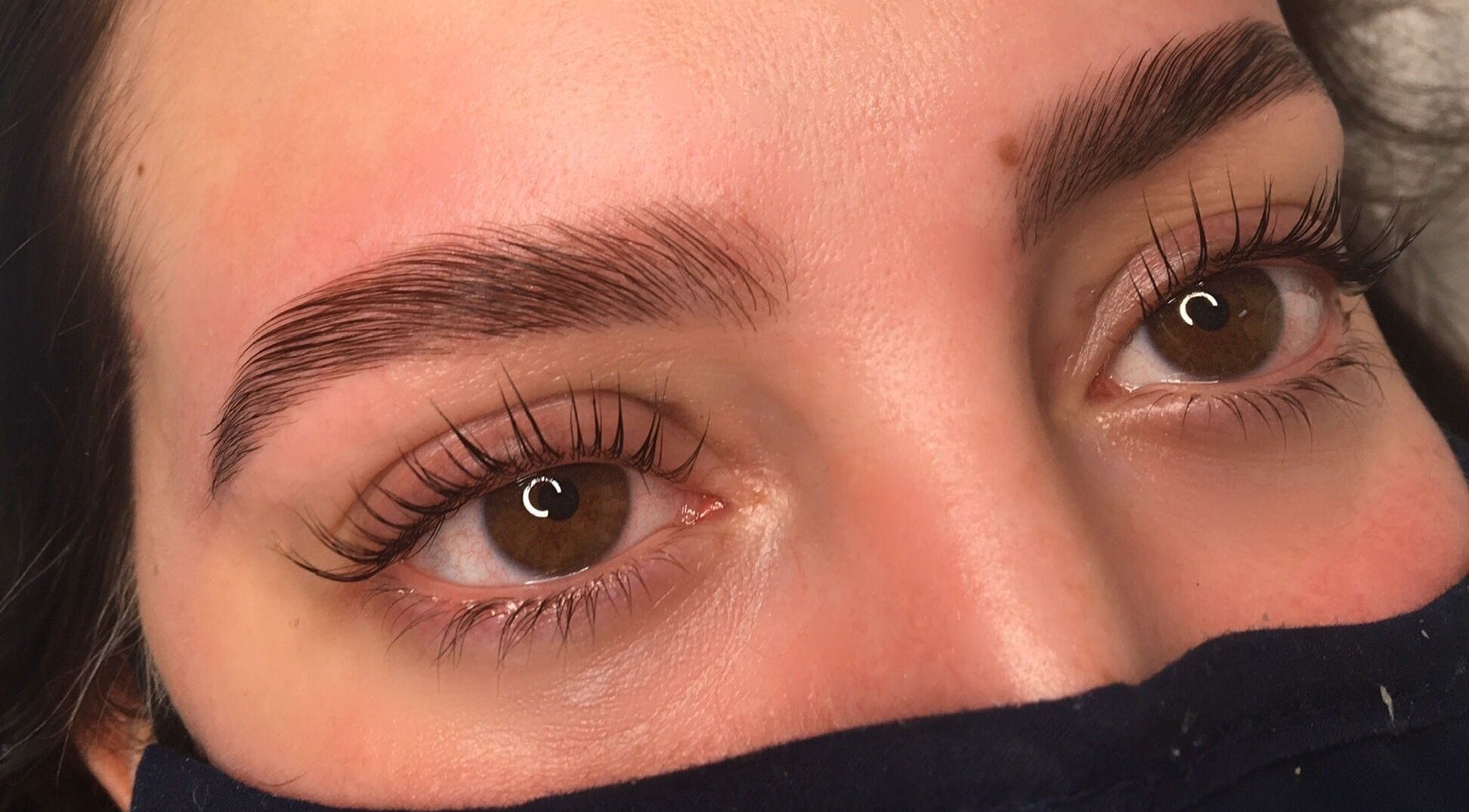 Expert brow and lash beauty at Emma Johnson Beauty, Bradnop, England, GB highlighting natural elegance.