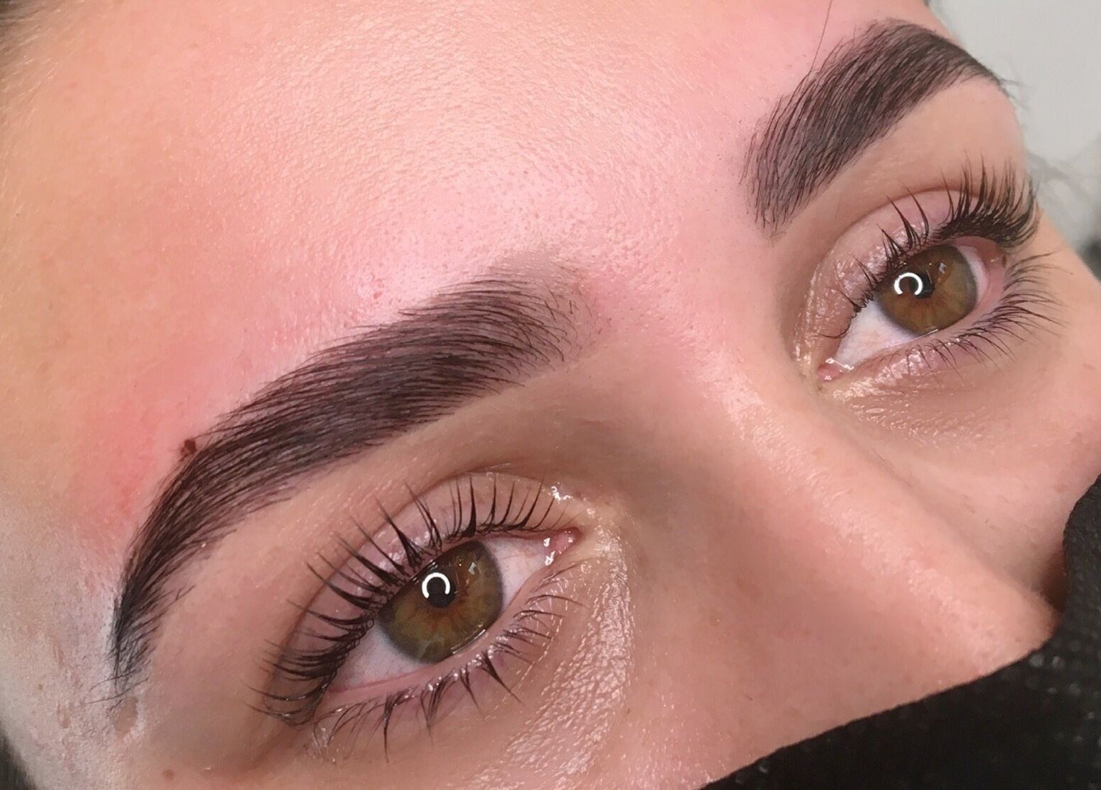 Perfectly shaped eyebrows at Emma Johnson Beauty, Bradnop, England, GB, highlighting expert brow services.