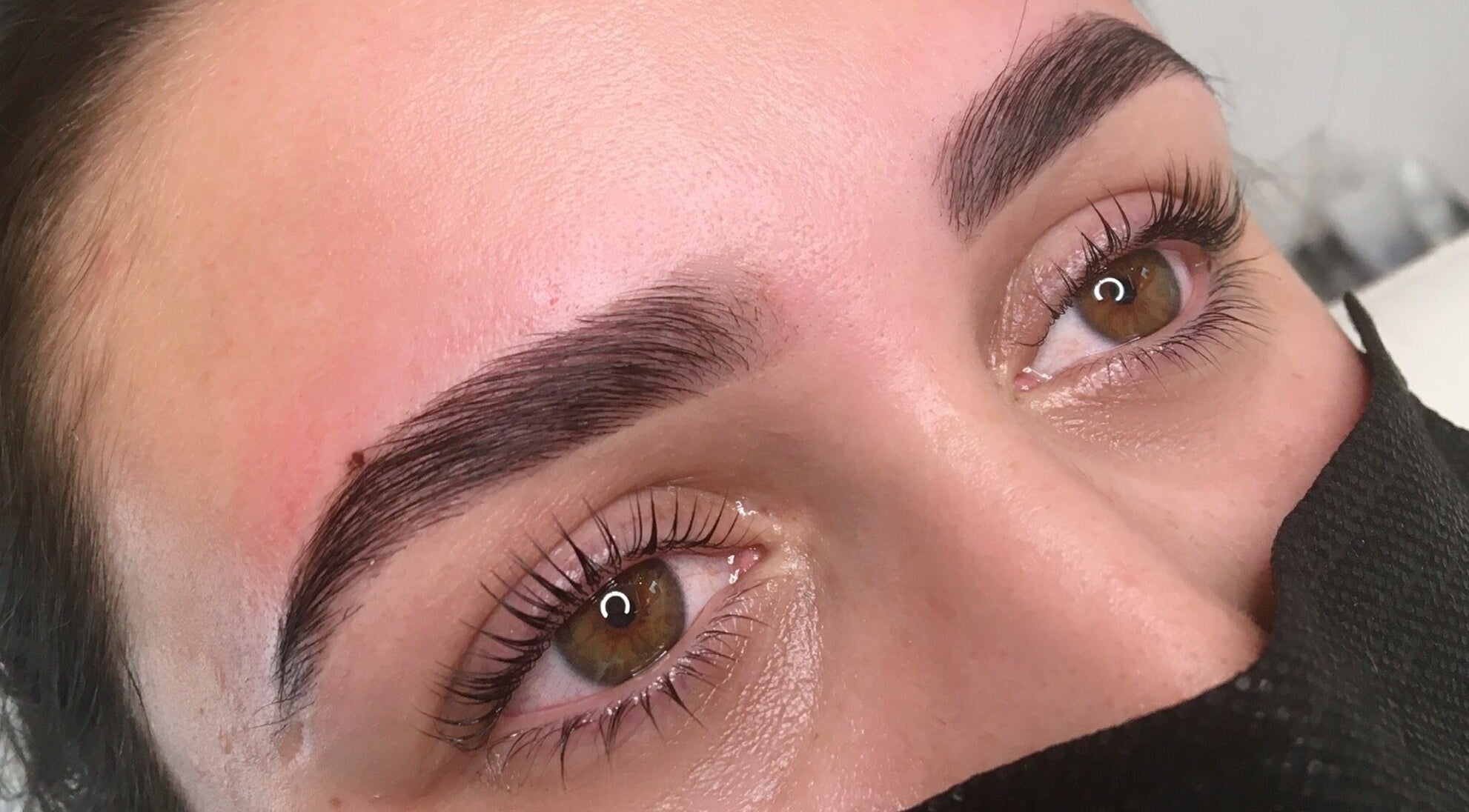 Perfectly shaped eyebrows at Emma Johnson Beauty, Bradnop, England, GB, highlighting expert brow services.
