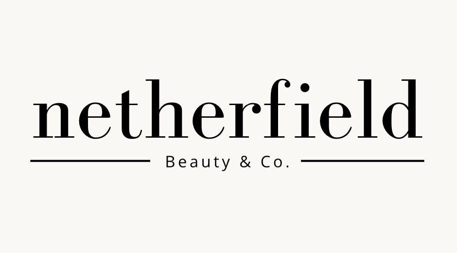 Netherfield Beauty & Co logo displayed on a clean white background in Castleford, England, GB.