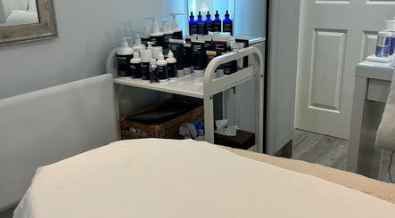 Professional skincare products at The Secret Beauty Company, Clane, Kildare, IE, ready for client treatment.
