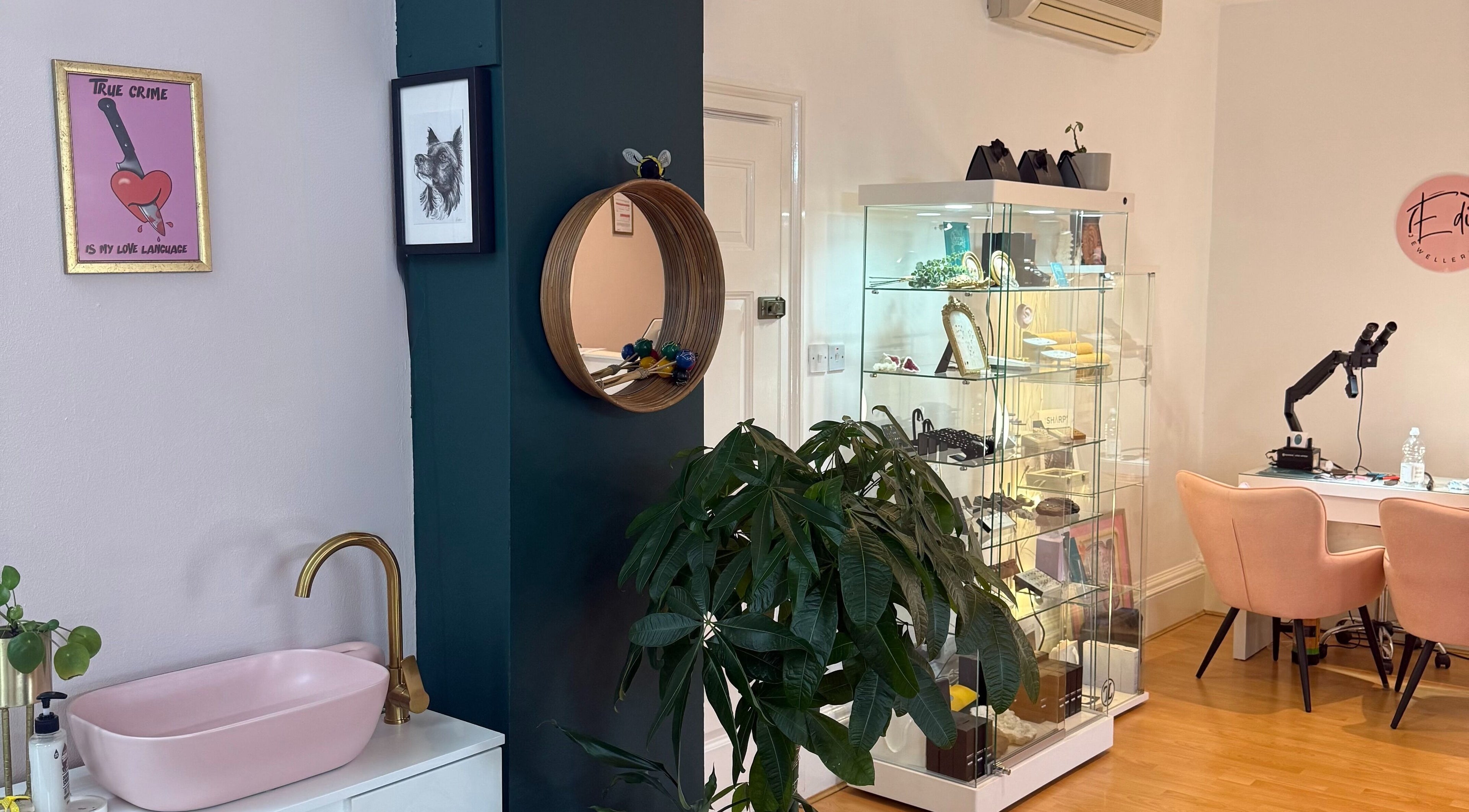 The Piercing Lady venue in Darlington, England, GB with modern decor and comfortable seating.