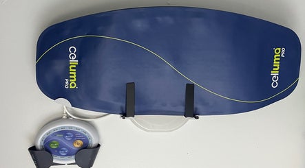 Celluma Pro LED therapy device at Bronx Moon Esthetics, Bronx, New York, US.