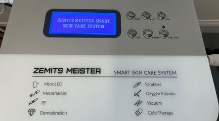 Zemits Meister device at Bronx Moon Esthetics, Bronx, New York, US for advanced skincare treatments.