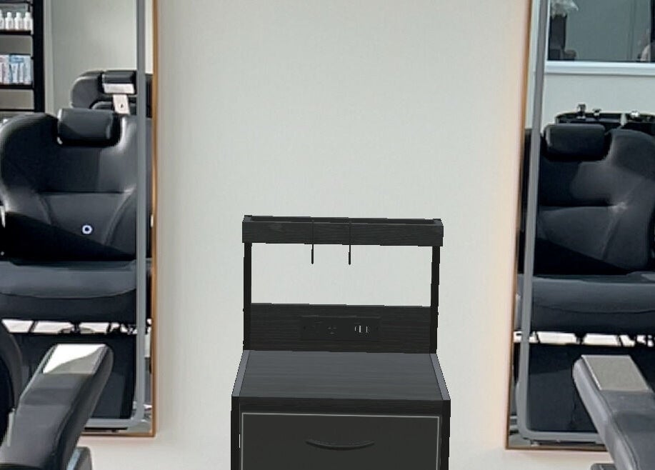 Modern salon chairs and mirrors at Impressions Salon - Saskatoon, Saskatchewan, CA for premium hair services