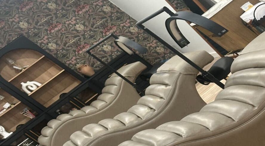 Stylish lounge chairs in Elevated Beauty by SFA, Miller Place, New York, US, highlighting luxury and comfort.