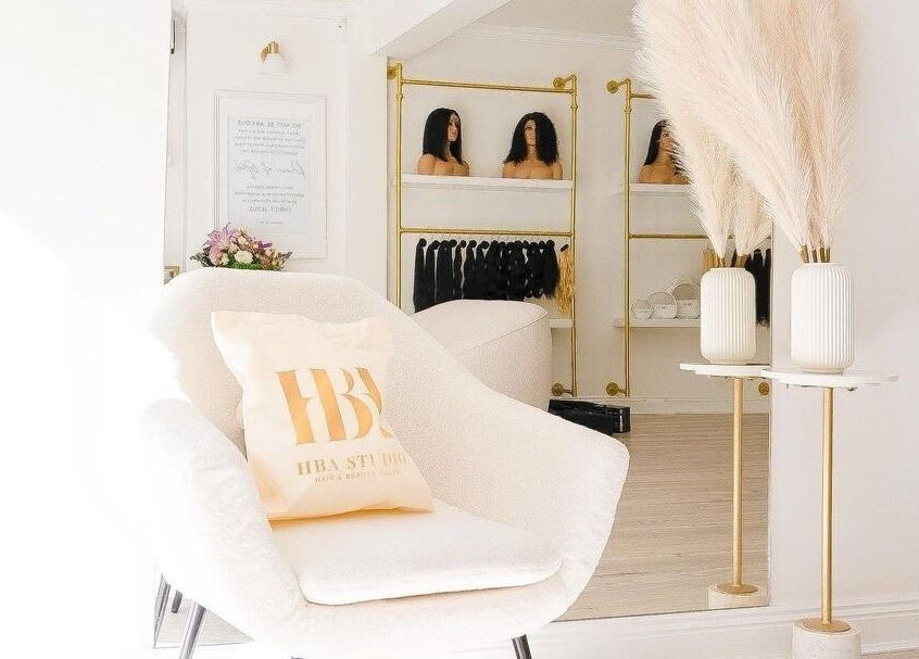 Stylish interior of HBA Studio Dublin with chic decor in Dublin, County Dublin, IE.