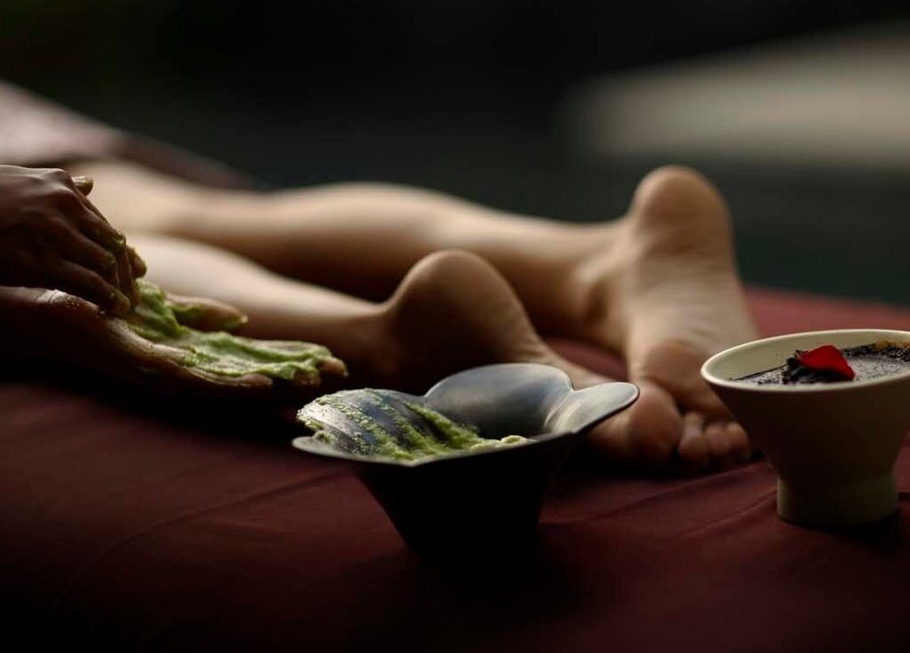 Luxurious spa treatment at Kayumanis Spa Nusa Dua, Bali, Bali, ID, highlighting rejuvenation and relaxation.