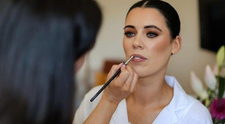 Professional makeup application at Katie Wrynne Makeup & Beauty, County Galway, IE, showcasing client elegance.