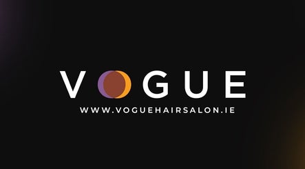 Vogue Hairdressing Salon logo, Athy, County Kildare, IE, showcasing brand identity.