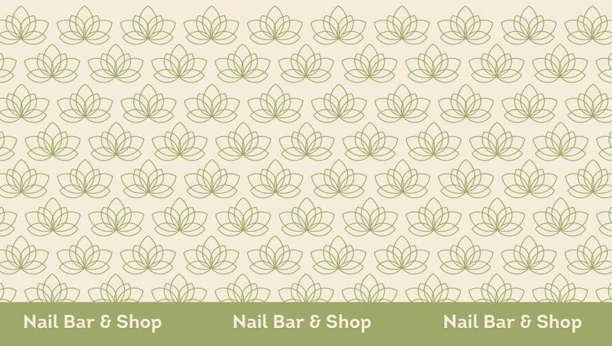 Patrón de loto en Lotus Nailbar & Shop, Heredia, Heredia, CR.