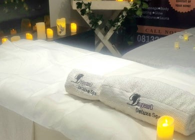 Tranquil massage setup at Dingemo Deluxe Spa- Mobile Service, Abuja, Federal Capital Territory, NG.