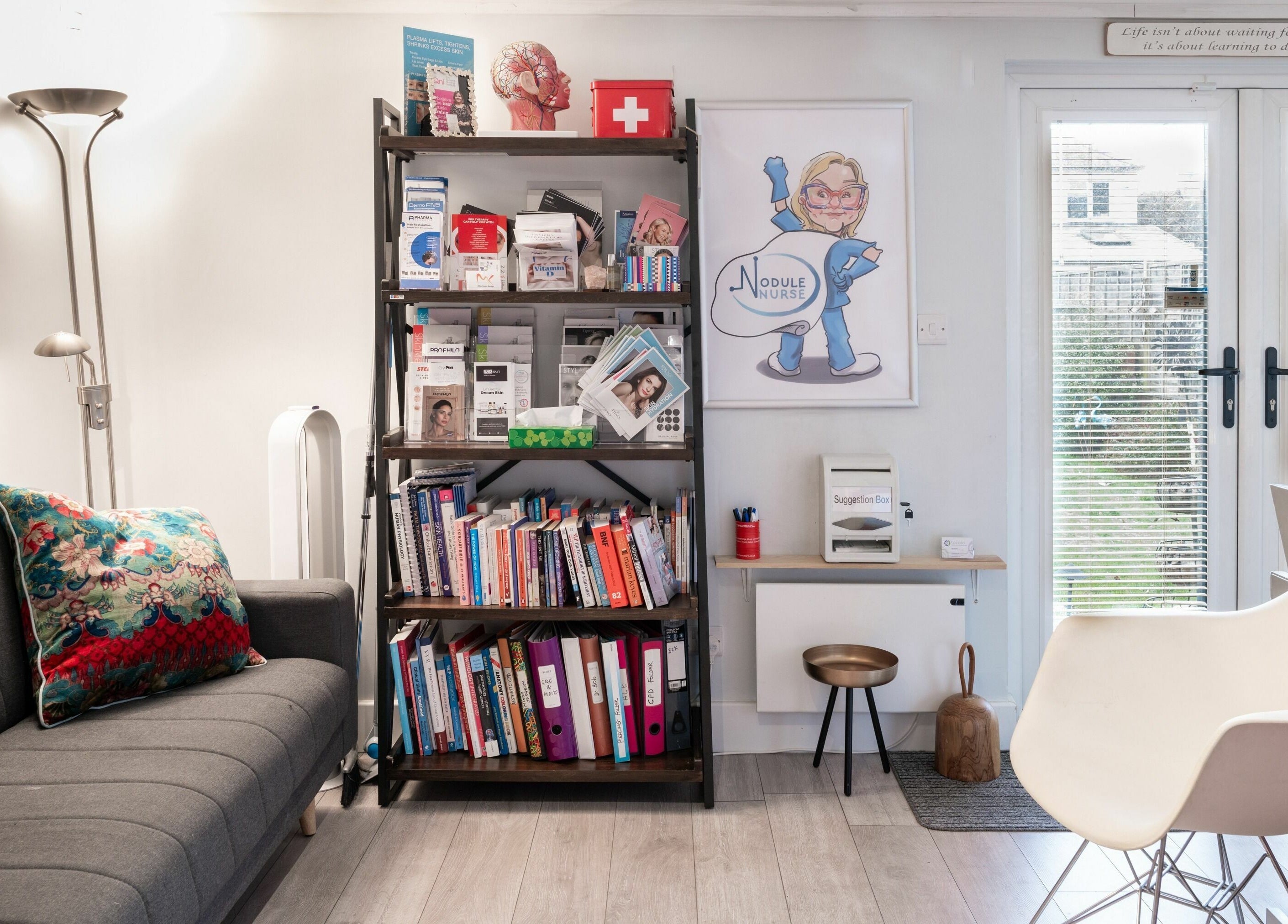 Inviting lounge at Tocolo Ltd in Abbots Langley, England, GB featuring a comfy sofa and eclectic decor.