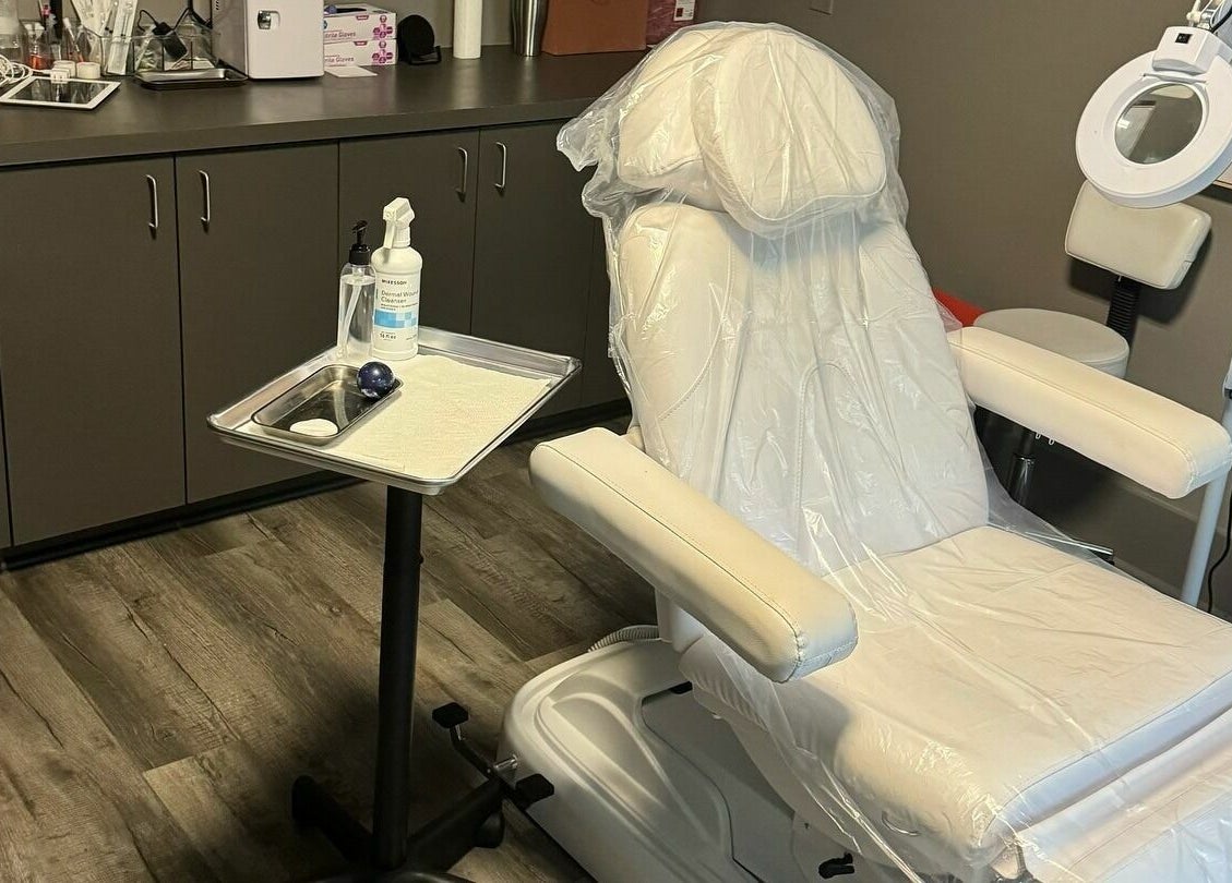 Calm treatment room at Lakewood Ranch Med Spa, Lakewood Ranch, Florida, US. Equipped for wellness and relaxation.