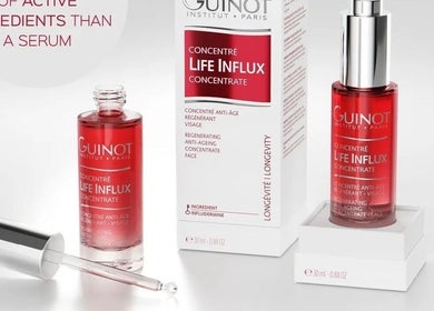 Guinot Life Influx Concentrate available at Beautique Beauty & Aesthetics Wisbech, WISBECH, England, GB.