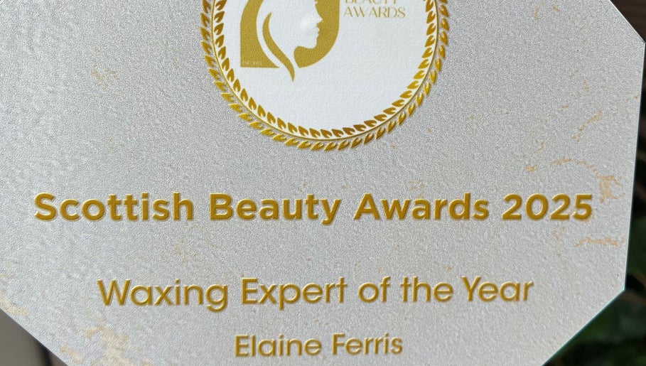Elaine Ferris wins Waxing Expert 2025 at Scottish Beauty Awards, Bishopbriggs, Scotland, GB.