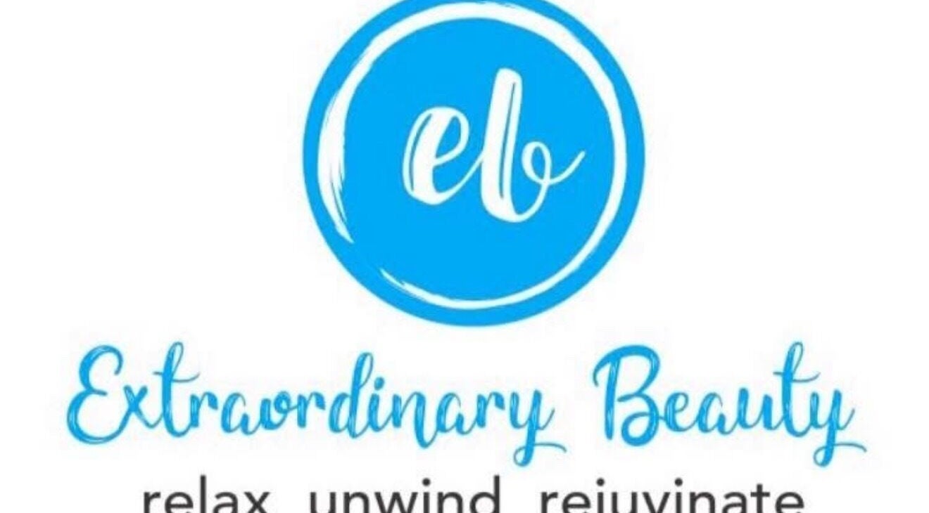 Logo of Extraordinary Beauty, located in Warners Bay, New South Wales, AU, emphasizing relaxation and rejuvenation.