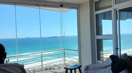 Relaxing ocean view from Mobile Service in Cape Town, Western Cape, ZA, offering tranquil wellness ambiance.