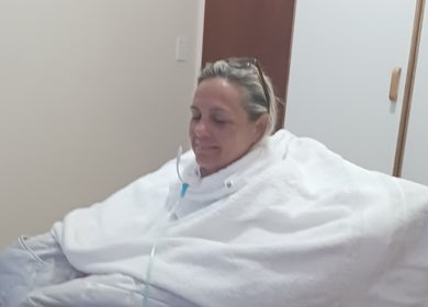 Relaxing mobile spa session at Mobile Service in Cape Town, Western Cape, ZA. Client wrapped in a warm blanket.