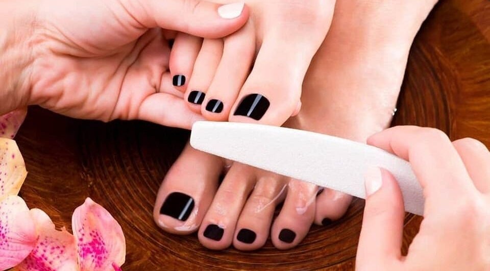 Luxurious pedicure treatment at Secrets Health Beauty and Day Spa in Ballito, Kwazulu-natal, ZA.