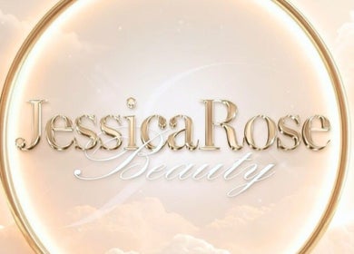 Jessica Rose Beauty logo with soft clouds, Leigh on sea, GB.