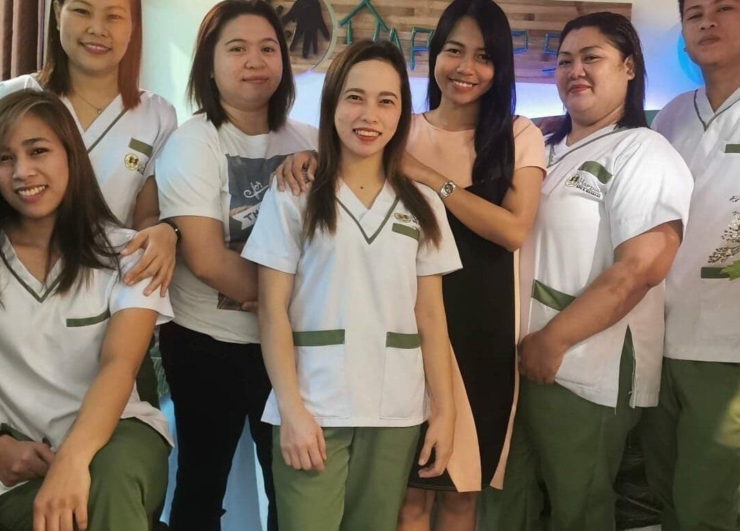 Friendly team at Hapihap Spa - Legazpi City, Bicol, PH, offering exceptional wellness services.