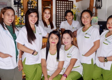 Team of professionals at HapiHap Spa - Penafrancia Ave. ready to serve clients. Naga, Bicol, PH.