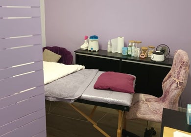 Cozy treatment room at Skin and Bling Brackenfell, Cape Town, Western Cape, ZA, featuring a plush setup.