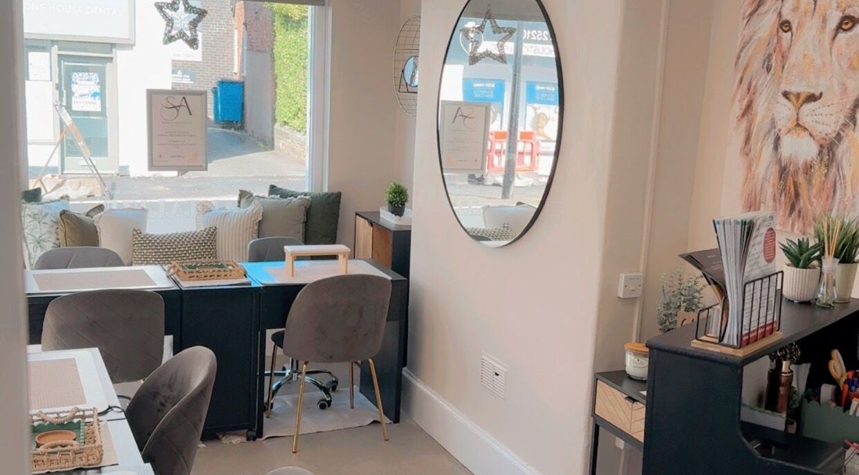 Chic interior of Tantalize in Telford, England, GB, featuring modern decor and inviting seating.