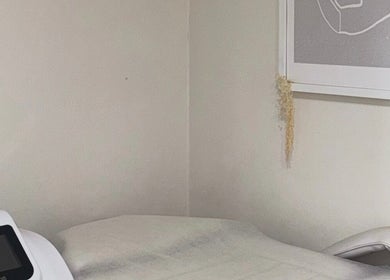 Calm treatment room at Luxe Contouring By Sofia, Melbourne, Victoria, AU with modern decor.