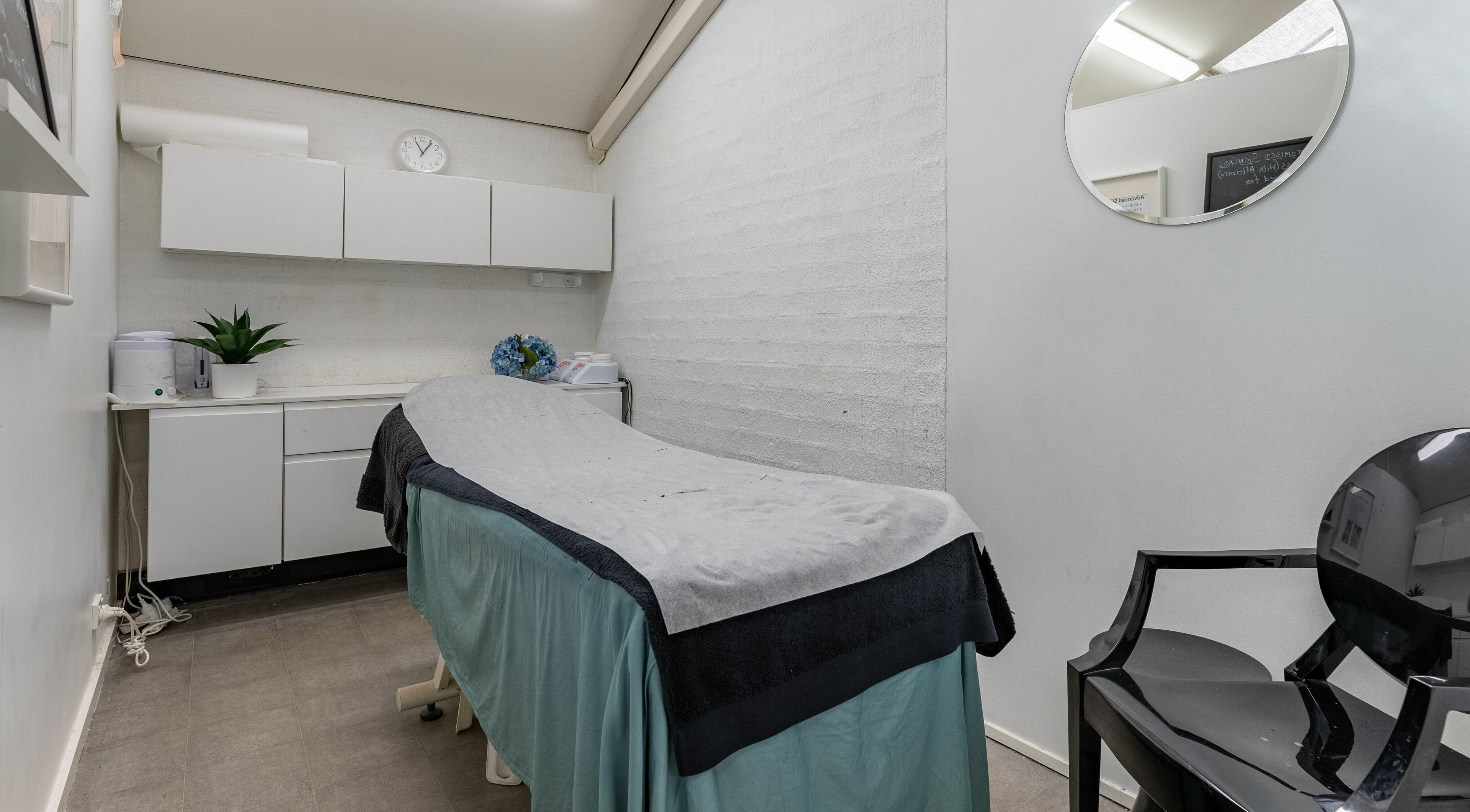 Relaxing therapy room at Foundation Beauty Therapy in Lyneham, Australian Capital Territory, AU.