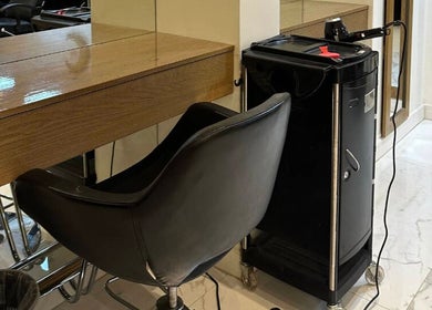 منطقة تجميل أنيقة في صالون نور، الرياض، منطقة الرياض، السعودية.
