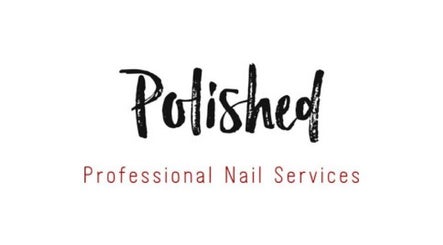 Polished logo representing professional nail services in Valparaiso, Indiana, US.