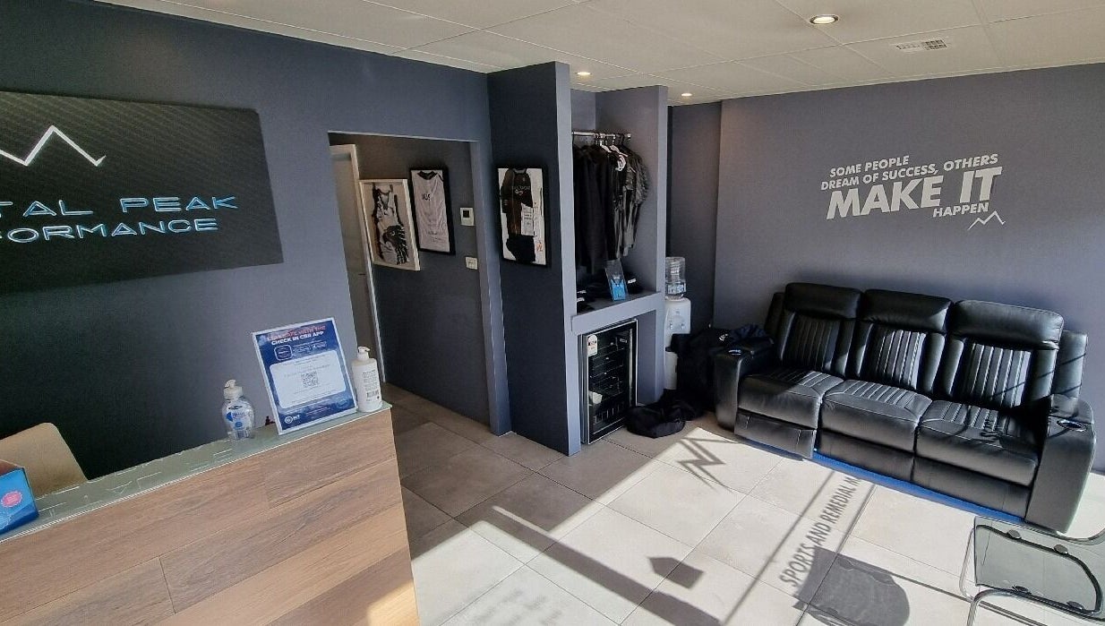 Modern lounge area at Capital Peak Performance Weston, Weston, Australian Capital Territory, AU.