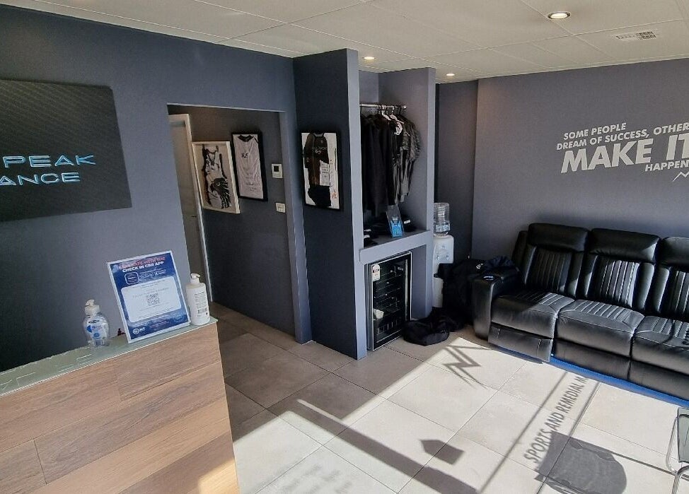 Modern lounge area at Capital Peak Performance Weston, Weston, Australian Capital Territory, AU.