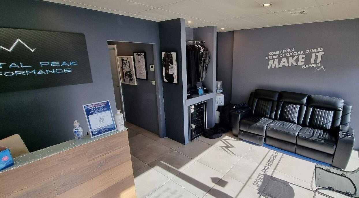 Modern lounge area at Capital Peak Performance Weston, Weston, Australian Capital Territory, AU.