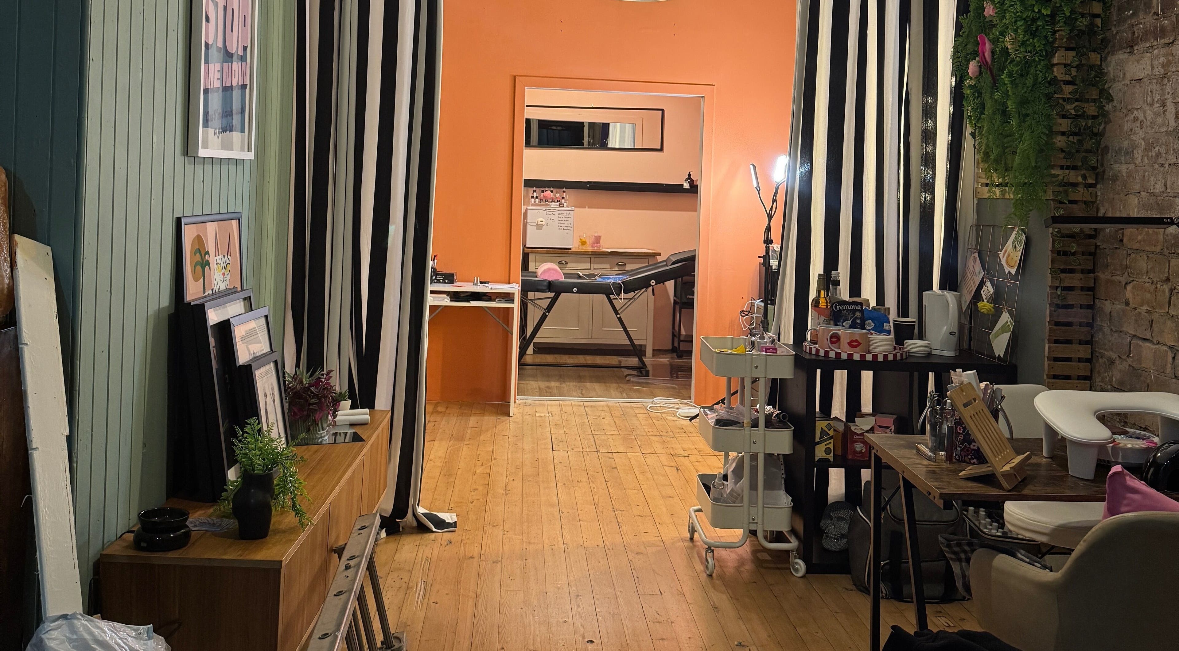 Inside Peak Physique and Bodywork Kirkcaldy, a cozy beauty treatment room in Kirkcaldy, Scotland, GB.