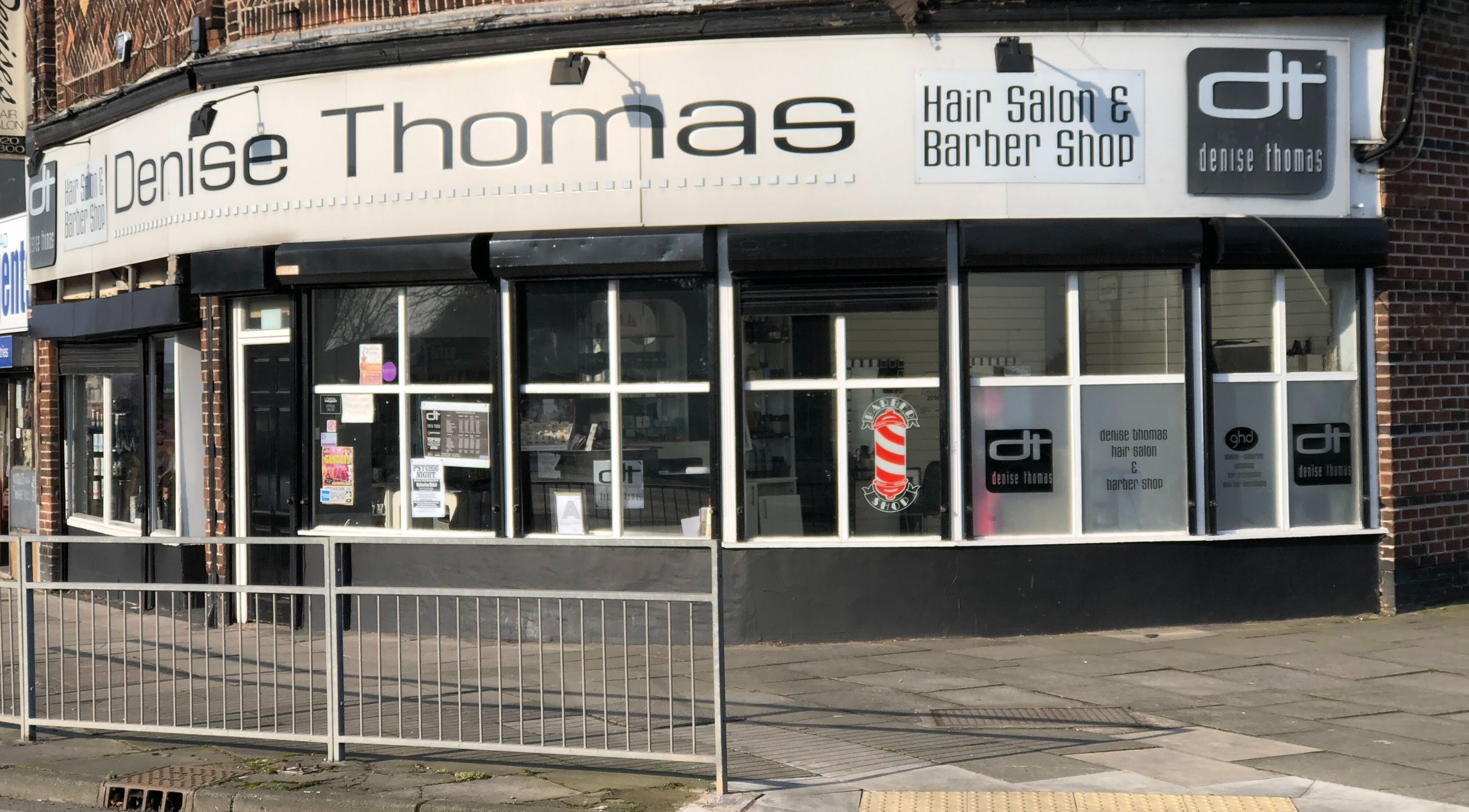 Front view of Denise Thomas Hair - Litherland at Liverpool, England, GB showcasing its chic facade.