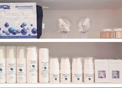 Premium skincare products displayed at Vanity Fair Beauty & Skin Care Salon, Auckland, Auckland, NZ.