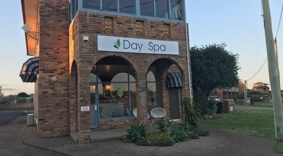 Eco Salon Day Spa's inviting brick exterior in Bermagui, New South Wales, AU welcomes visitors.