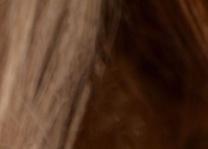 Close-up of luxurious brown hair at SBI SALON, Englishtown, New Jersey, US, showcasing rich texture and shine.