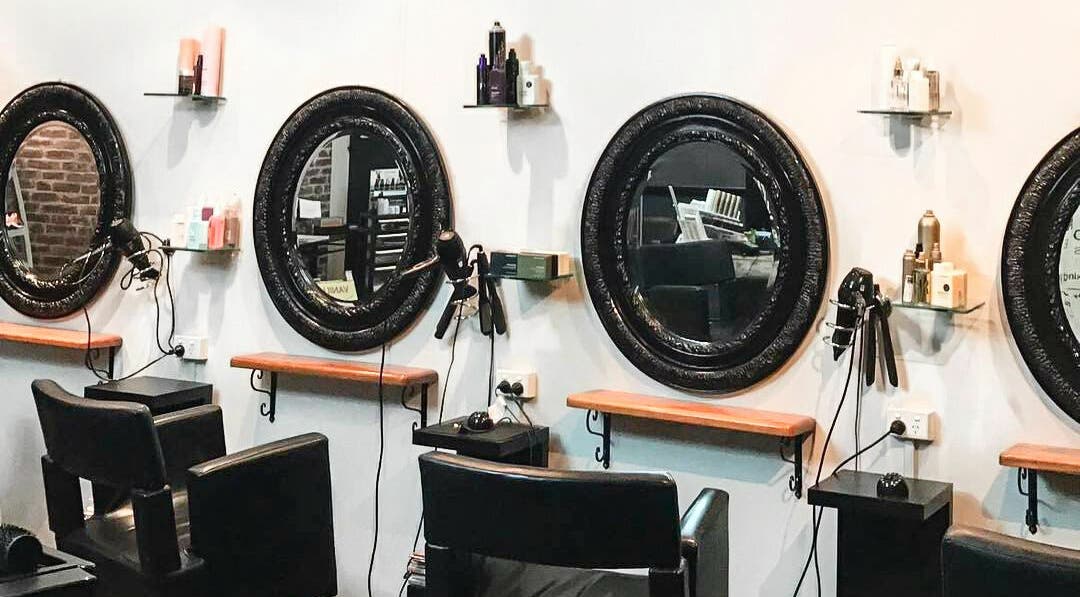 Elegant styling stations at Headturners Salon in Highgate, Western Australia, AU.
