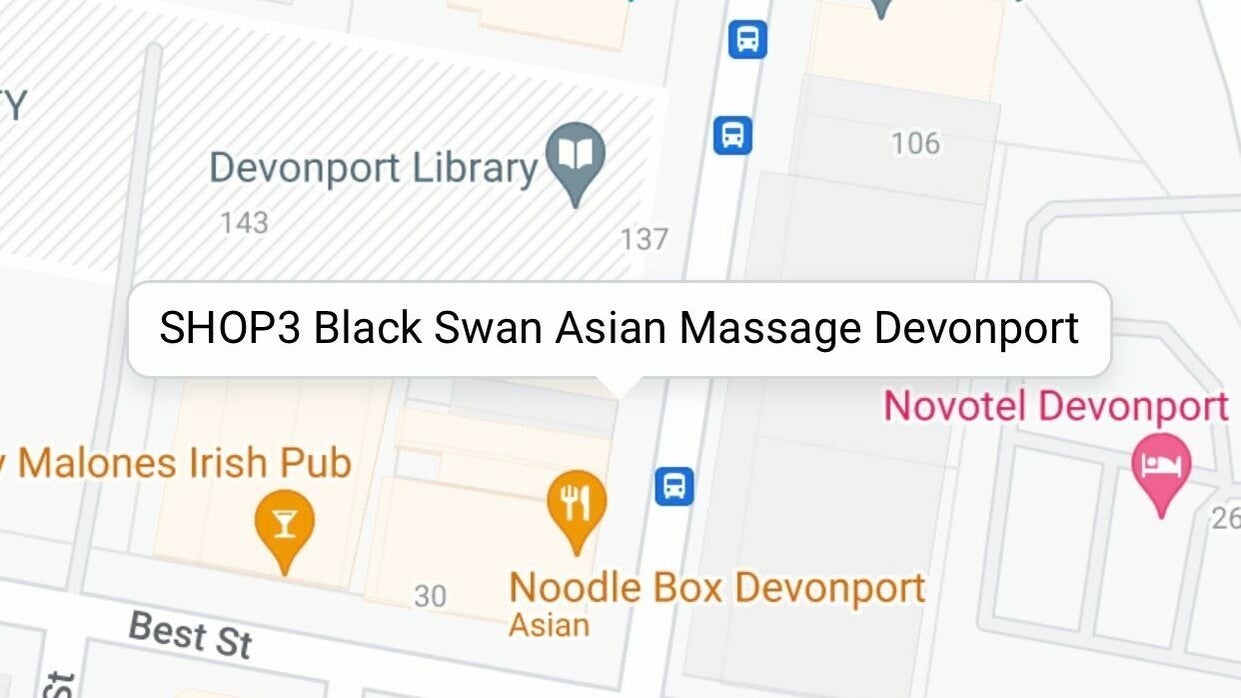 SHOP3 Black Swan Asian Massage Devonport - 133 Rooke Street - Devonport |  Fresha