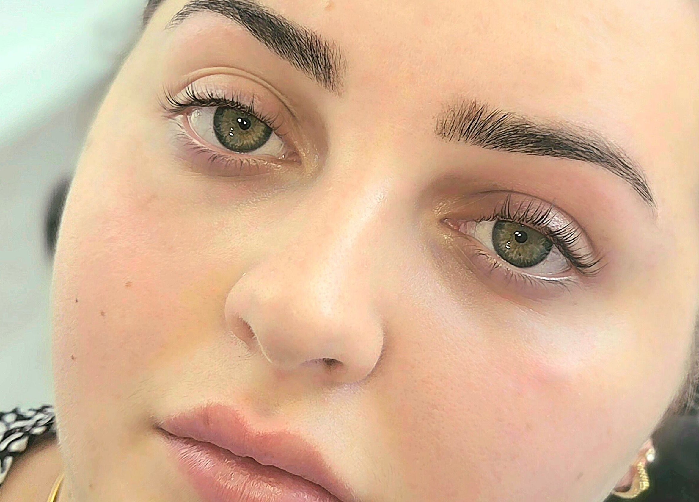 Perfectly shaped eyebrows at Nicole's Brows and Beauty, Minster On Sea, England, GB.