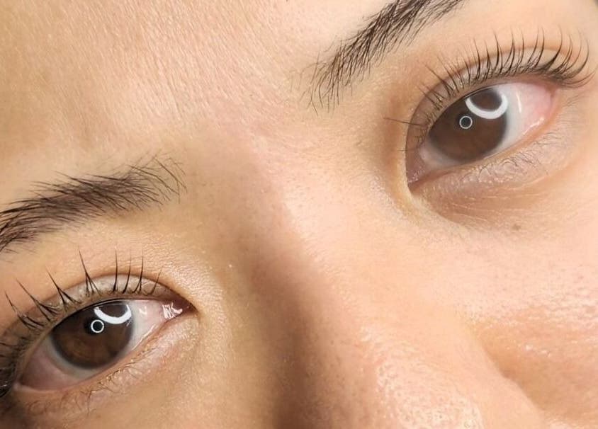 Close-up of expertly done lashes at Lashes by Megumi - Point Cook, Point Cook, Victoria, AU.